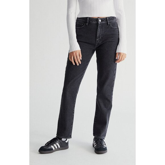 PacSun Sz. 25 New Eco Black Mom Jeans - Picture 1 of 14